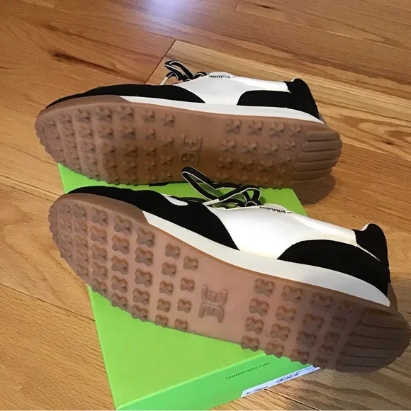 Sam Edelman Black and Cream Sneakers - Picture 4 of 5